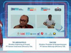 SIG Bersama 9 BUMN Klaster Insfrastruktur Sinergi Dirikan ‘Research Institute’ dan ‘Learning Institute’