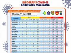 Covid-19 di Kabupaten Magelang, 189 Konfirmasi Sembuh