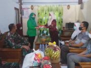Ketua Persit Kodim Magelang Beri Perhatian Anggota Yang Sakit