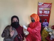 Sebanyak 470 Warga Mendapatkan Layanan Vaksinasi di Gerai Vaksin Presisi Polres Magelang
