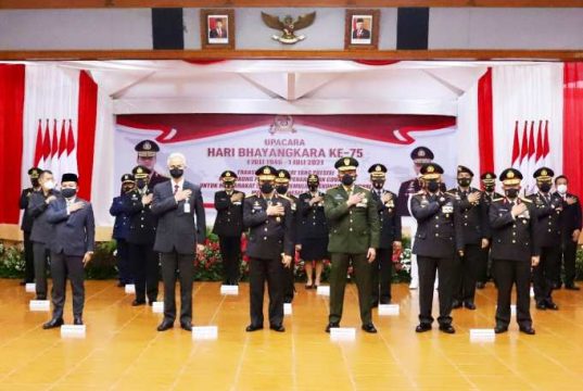Hari Bhayangkara, Presiden Ingatkan Polisi Jangan Lengah