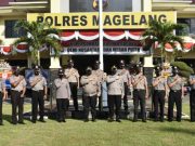 82 Anggota Polres Magelang Naik Pangkat