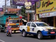 Dishub Tilang Truk Dump yang Masuk Kota Kudus