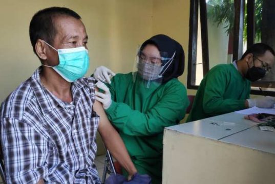 Hari Ini Dilakukan Vaksinasi Tahap Kedua di Polres Magelang