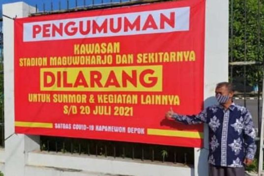 Sleman Larang Warga Berolahraga di Tempat Umum untuk Cegah Kerumunan
