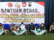 Kurangi Dampak PPKM Darurat, Polda Jateng Salurkan 385 Ribu Ton Beras