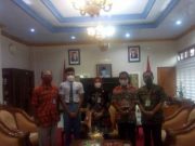 Zaidaan Kemal Anwar Anggota Paskibraka 2021 dari Grobogan Pamitan ke Bupati