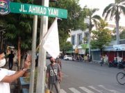 Tak Pernah Terima Bantuan, Paleska Jaya Kota Tegal Kibarkan Bendera Putih