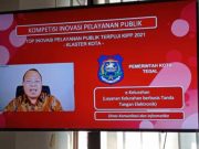 Kota Tegal Terpilih Salah Satu TOP Inovasi Pelayanan Publik Terpuji