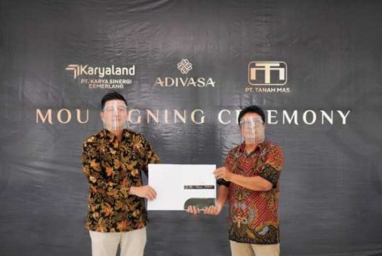 Karyaland dan PT Tanah Mas Tandatangani MoU Bangun Kawasan Pusat Bisnis
