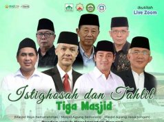Tiga Masjid Gelar Istighotsah dan Tahlil untuk Keselamatan Bangsa