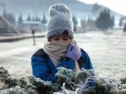 Suhu Minus 1,2 Derajat Celsius, Embun di Kawasan Wisata Candi Dieng Membeku