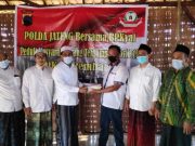 Polda Jateng Gandeng Barisan Pecinta Kyai Gelar Baksos di Rembang
