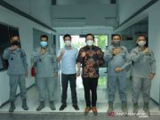Zona Maritim Barat Bakamla RI dan Singapura Bahas Keamanan Perbatasan Laut