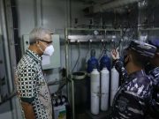 KRI dr Soeharso Beri Dukungan Oksigen untuk Jateng