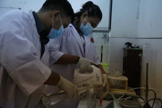 Upgris Produksi Hand Sanitizer 300 Liter/Bulan