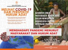Bijak Menghadapi Pandemi : Menurut Masyarakat dan Hukum Adat ( Seri 4 )