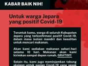 Kabar Baik : Komunitas Jepara Bantu Jepara Siapkan Makan Bagi Warga yang Jalani Isman