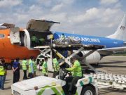 14 Ton Oksigen dari Singapura Tiba di Bandara Adi Soemarmo, untuk Dinkes Surakarta
