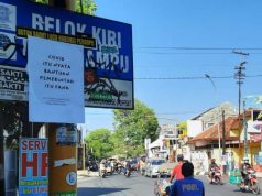Polres Kudus Buru Pemasang Poster Sindiran ke Pemerintah