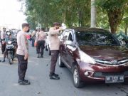 Polres Klaten Putar Balik Arah Puluhan Kendaraan Bermotor di Perbatasan Jateng-DIY