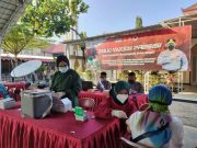 Polres Klaten Gelar Vaksinasi Massal, Siapkan 3.300 Dosis