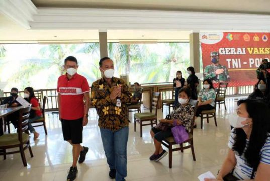PSMTI Kota Magelang Terus Membantu Pemerintah Melaksanakan Vaksinasi Kepada Masyarakat