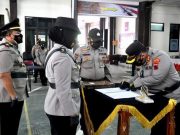 Kapolres Wonogiri Pimpin Sertijab Kabag, Kasat, Kapolsek dan Kasi