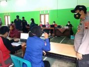 Polres Wonogiri Kirim Pawas Memantau Pelaksanaan Vaksinasi Massal