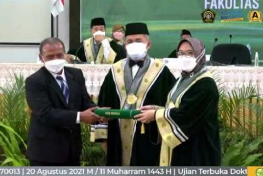 Rokhmad Budiyono Promosi Doktor PDIM Unissula