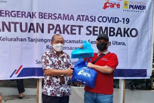 PT. IP Semarang PGU bersama IZI Jateng Bagikan Paket Sembako di 3 Kelurahan