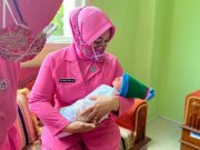 Ketua Bhayangkari Wonogiri Miris, Teganya Bayi Secantik Ini Dibuang
