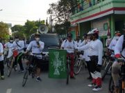 NU Kebumen Kampanye Sepeda Sehat dan Baksos ke Kali Ratu
