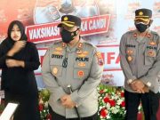Kapolres Wonogiri Pimpin Vaksinasi Massal, Bupati Memberikan Fasilitas Isoter