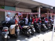 Pedagang Pasar Rejowinangun Kota Magelang Gelar Upacara HUT Kemerdekaan HUT RI