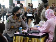 Peringati Hari Jadi Ke-73, Polwan Polda Jateng Gelar Donor Darah
