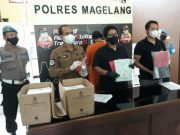 Polres Magelang Limpahkan Tersangka dan Barang Bukti Kasus Korupsi Kredit Fiktif