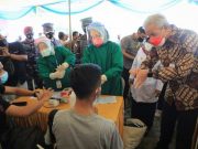 Ganjar Trenyuh Melihat Aksi Tim Koarmada II pada Masyarakat di Kabupaten Tegal