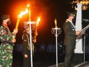 Apel Kehormatan dan Renungan Suci di TMP Giri Tunggal Semarang Dipimpin Pangdam