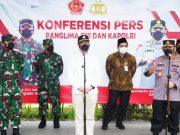 Vaksinasi dan Bansos Buruh Se Solo Raya Ditinjau Langsung Panglima TNI dan Kapolri