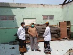 Atap Tiga Kelas SD 4 Prambatan Kidul Kudus Ambruk