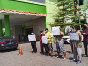 Warga Ploso Demo RSUD Kudus, Protes Polusi Cerobong Asap