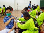 Pelajar Kota Semarang Kembali Terima Vaksinasi Dosis Kedua di Kodam IV/Diponegoro