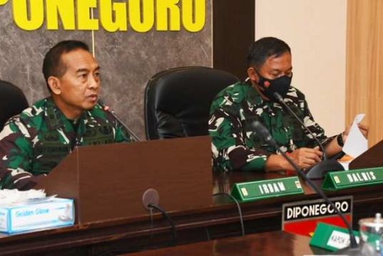 Itjen TNI dan Tim Monitoring BPKP Pusat Lakukan Kunjungan Monev di Kodam IV/Diponegoro
