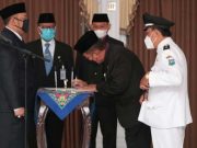 Wali Kota Tegal Lantik dan Ambil Sumpah Jabatan 53 Pejabat Baru