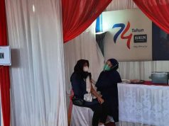 Seribu Santri dan Remaja Banjiri Vaksinasi Sukun Group
