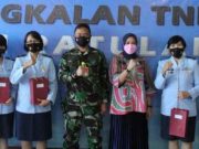 Wanita Angkatan Udara Lanud Sam Ratulangi Manado Meriahkan HUT Wara ke-58