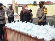 Putra-Putri Purnawirawan Polri Bagikan 1.000 Nasi Bungkus