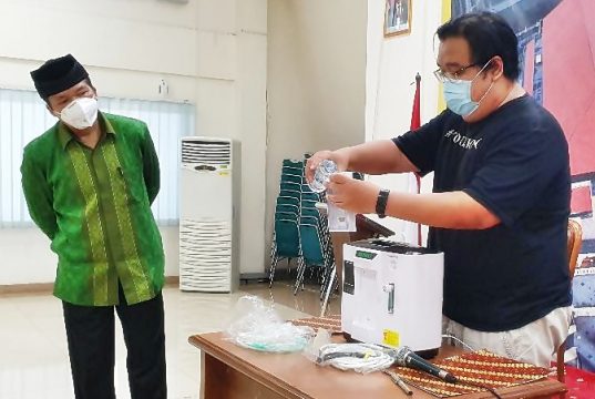 Yayasan World Harvest Sumbang MAJT 10 Oxygen Concentrator