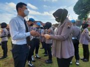 HUT ke-73, Polwan Polres Wonosobo Jalani Pemeriksaan dan Penegakan Kedisiplinan